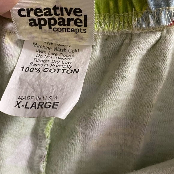 Wisconsin Farm Cows Print Flannel Shorts XL - Picture 4 of 7